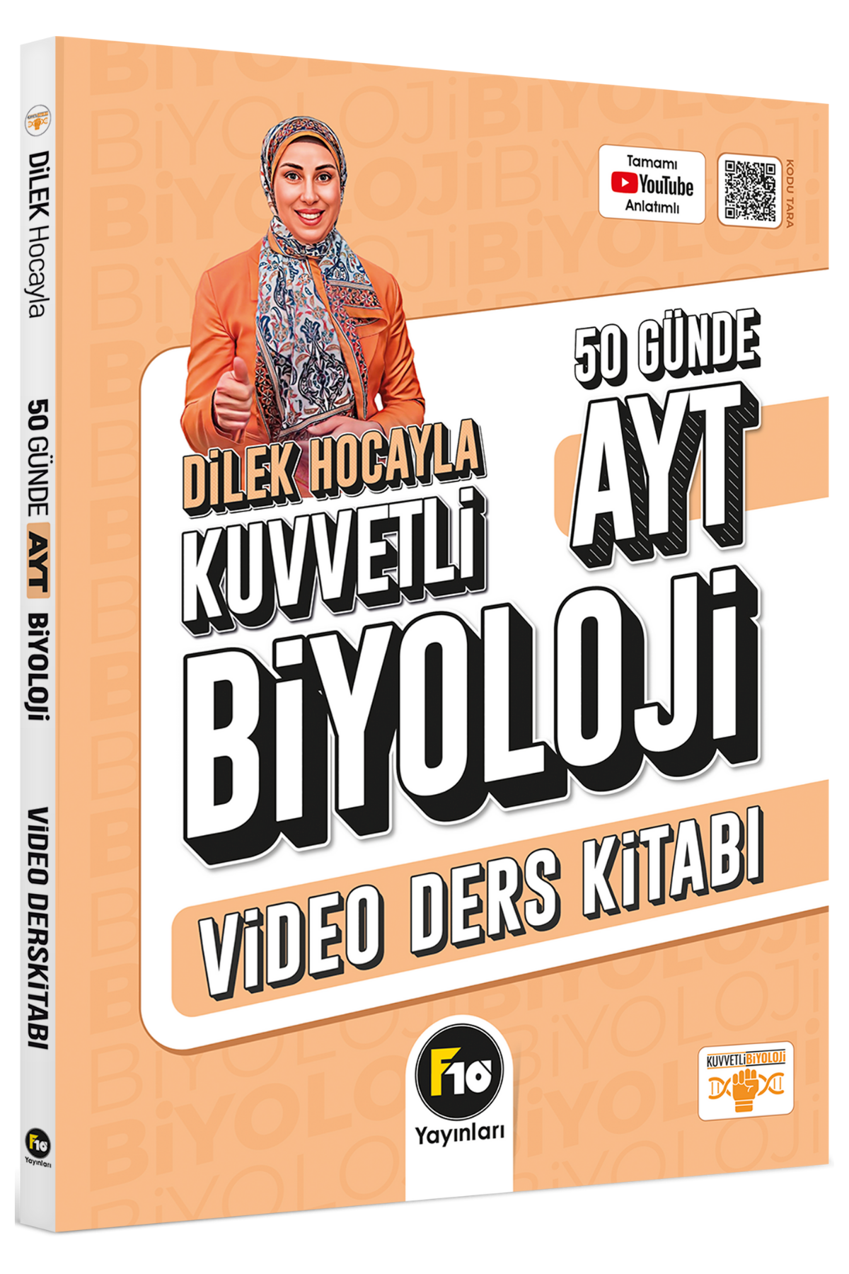 Dilek Hocayla 50 Günde AYT Biyoloji Video Ders Kitabı F10 Yayınları