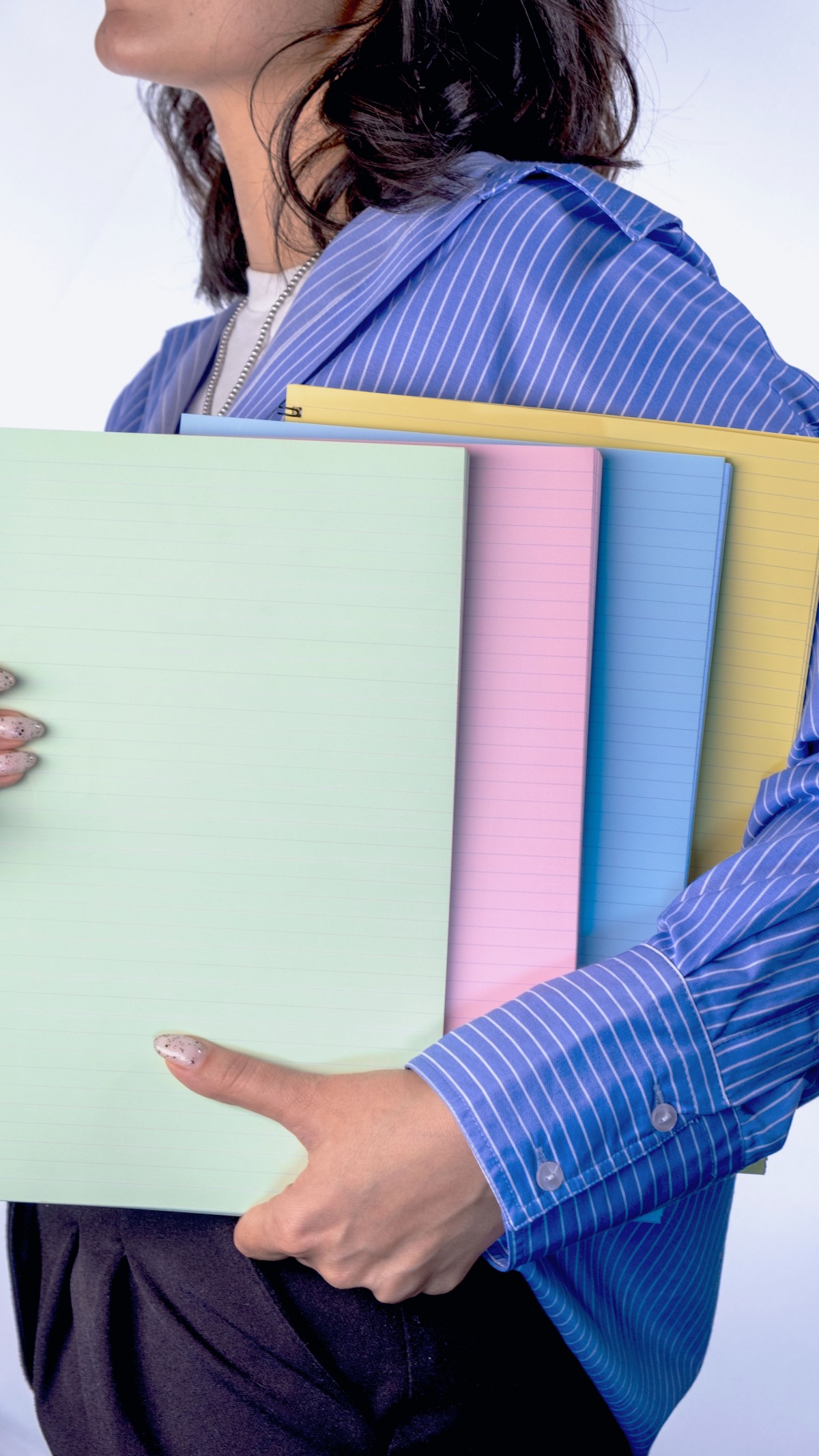 Dream Notes 4 Farklı Renk Çizgili A4 Defter Seti