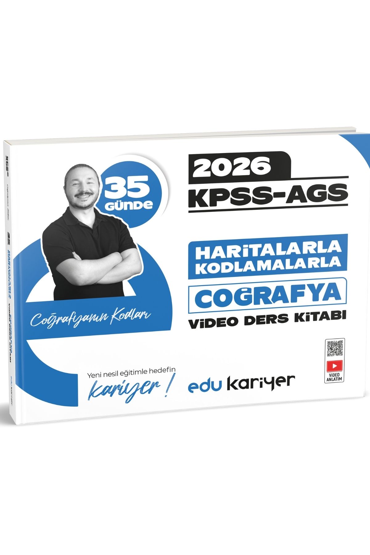 Edu Kariyer 2026 KPSS-AGS 35 Günde Tarih - Coğrafya - Türkçe Video Ders Notları Seti Edu Kariyer 2026 KPSS-AGS 35 Günde Tarih - Coğrafya - Türkçe Video Ders Notları Seti