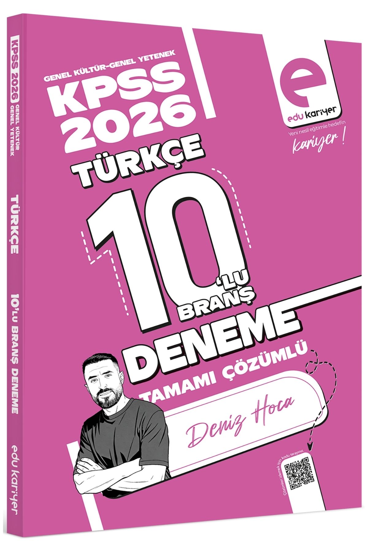 Edu Kariyer Deniz Hoca 2026 KPSS Türkçe 10'lu Branş Deneme Tamamı Çözümlü Edu Kariyer Deniz Hoca 2026 KPSS Türkçe 10'lu Branş Deneme Tamamı Çözümlü