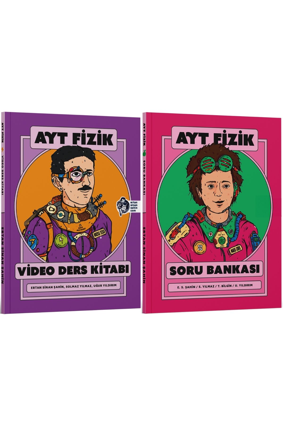 Ertan Sinan Şahin AYT Fizik Video Ders Kitabı ve Soru Bankası Seti KR Akademi Yayınları