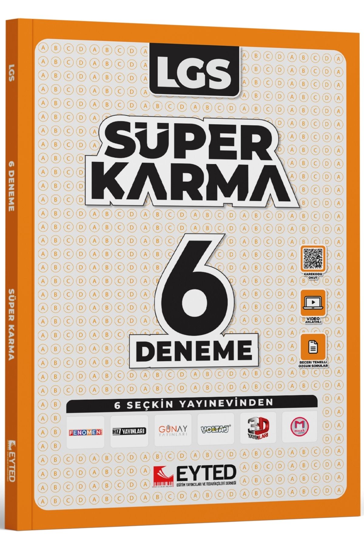 Eyted Yayınları 8. Sınıf LGS Süper Karma 6 Deneme