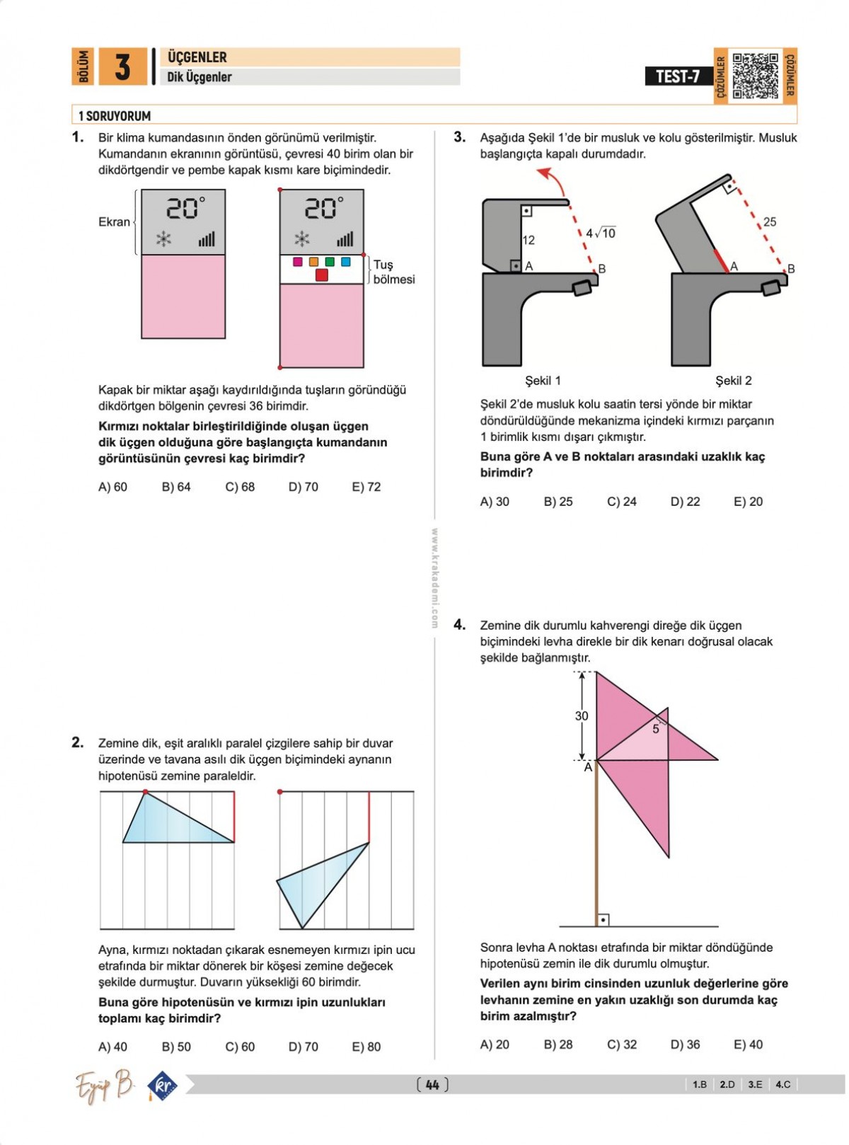 Eyüp B. TYT AYT Geometri Soru Bankası