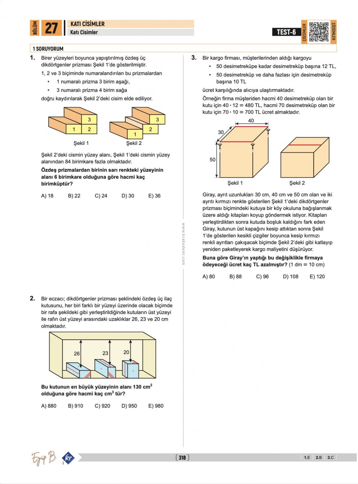Eyüp B. TYT AYT Geometri Soru Bankası Eyüp B. TYT AYT Geometri Soru Bankası