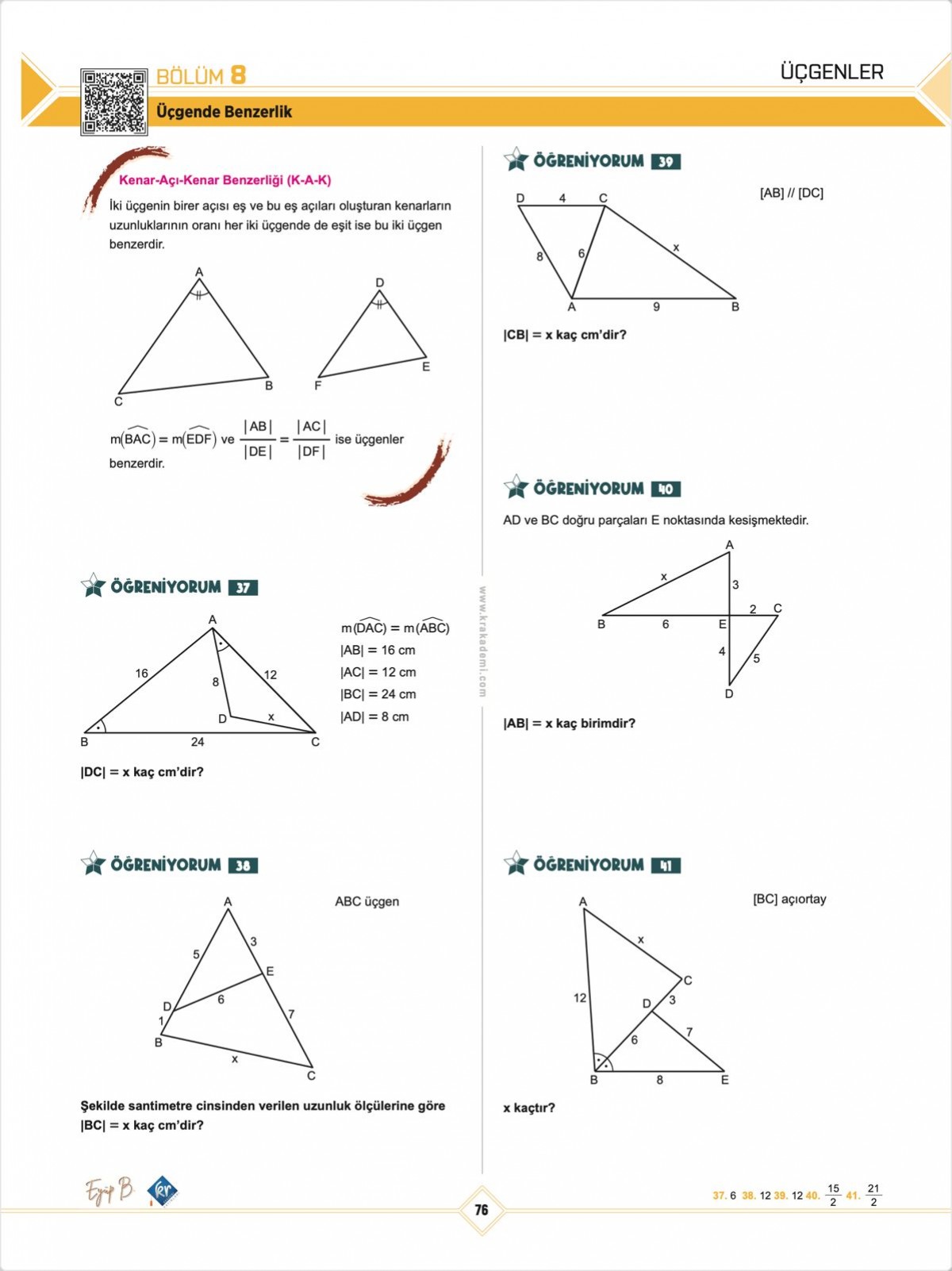 Eyüp B. TYT AYT Geometri Video Ders Kitabı Eyüp B. TYT AYT Geometri Video Ders Kitabı