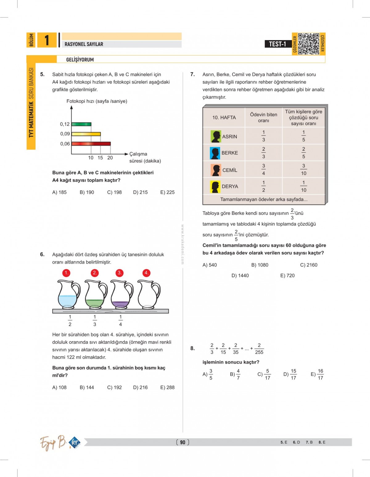 Eyüp B. TYT Matematik Soru Bankası