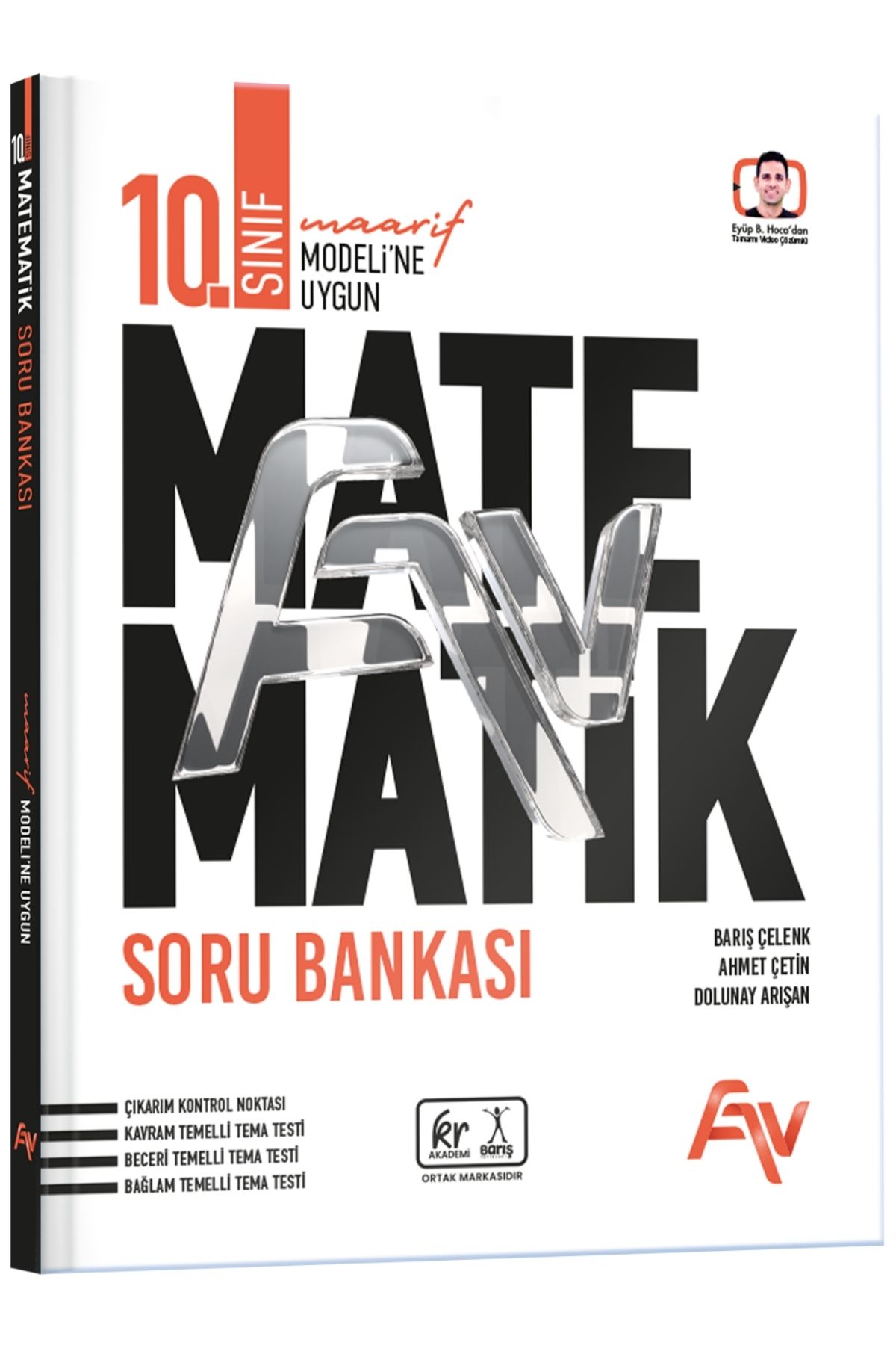 FAV Yayınları 10. Sınıf Matematik Maarif Modeli Soru Bankası
