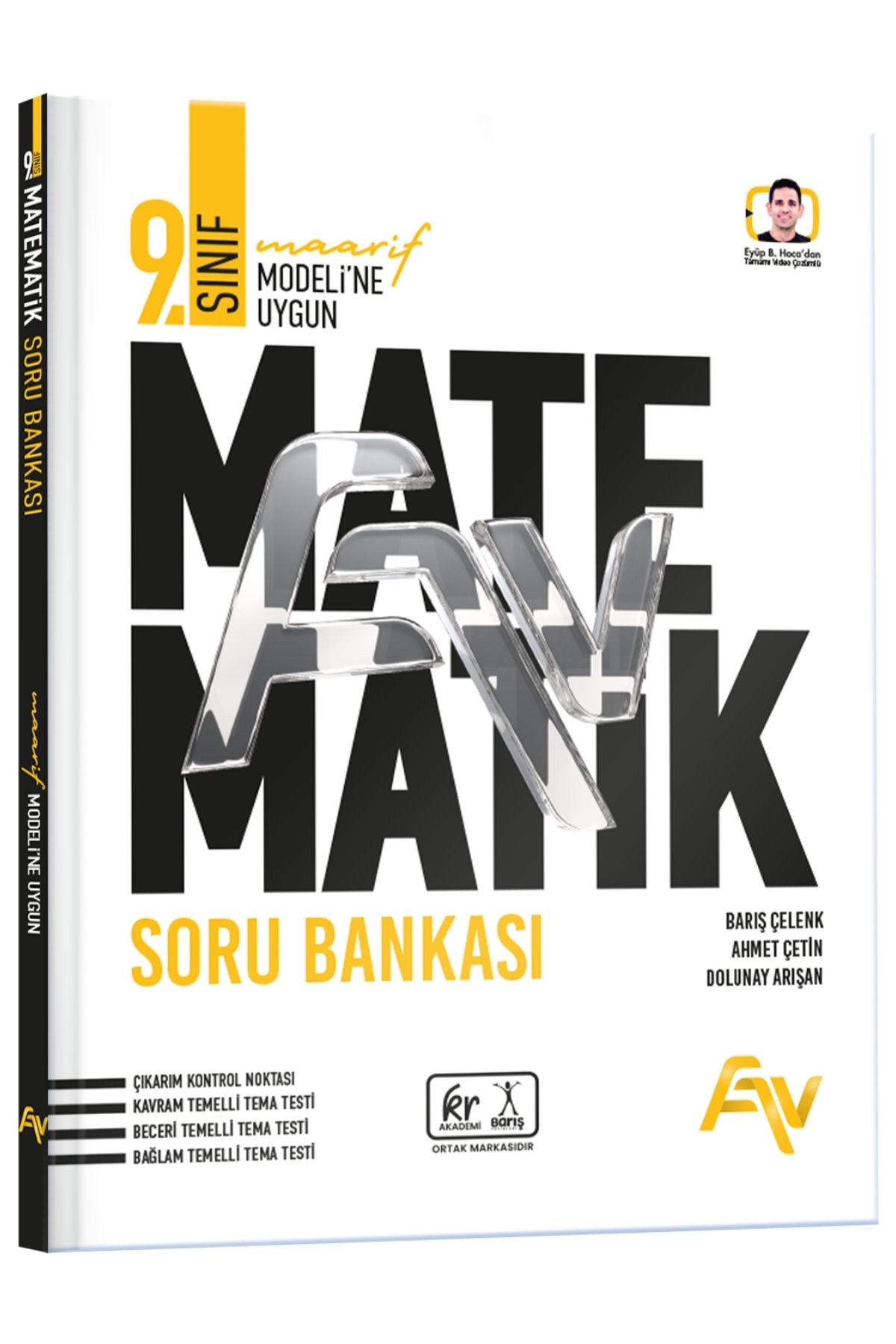 FAV Yayınları 9. Sınıf Matematik Maarif Modeli Soru Bankası