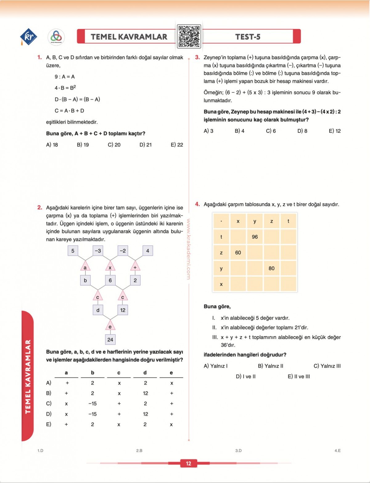 Gerçel Matematik DGS KPSS ALES Soru Bankası Gerçel Matematik DGS KPSS ALES Soru Bankası