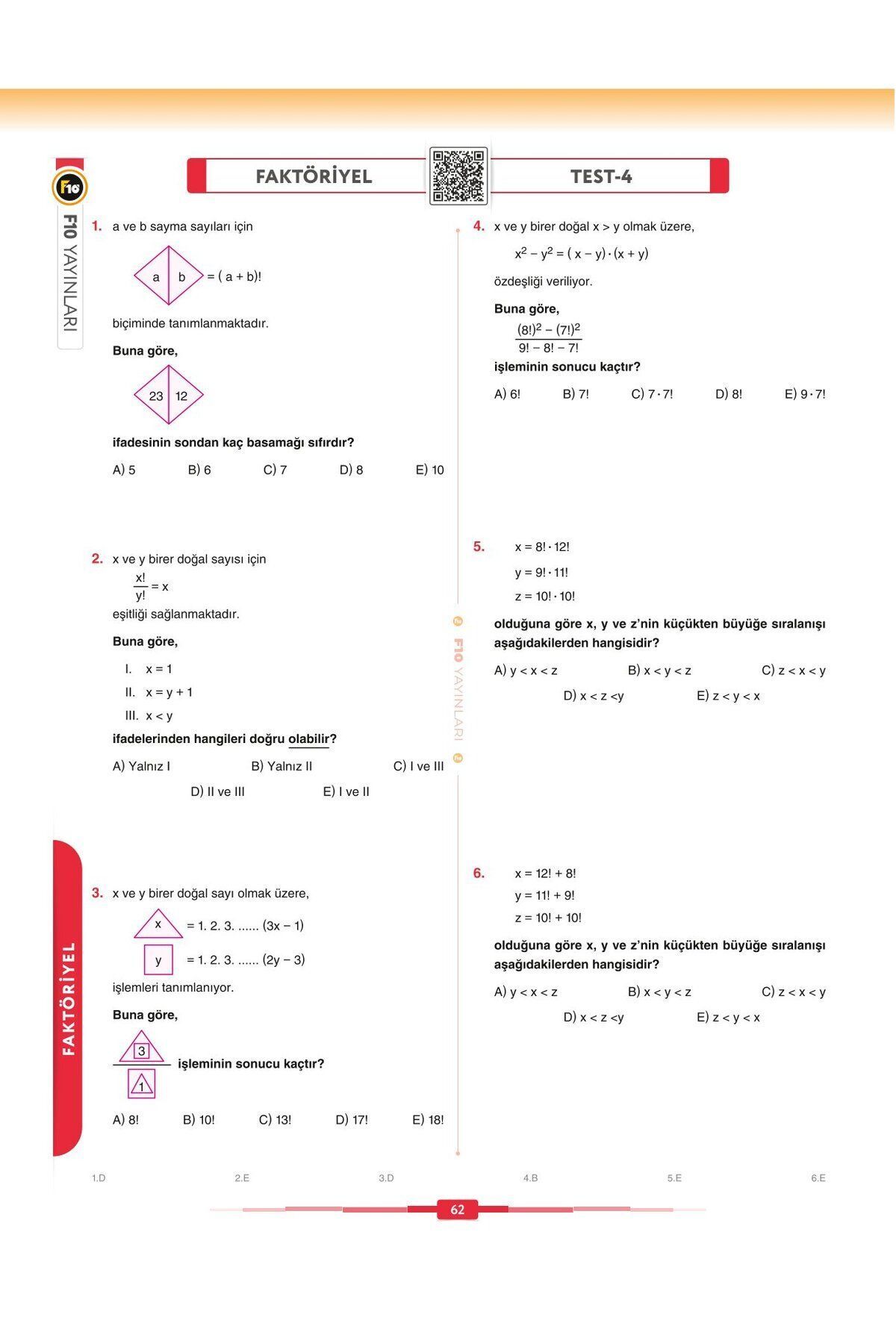 Gerçel Matematik DGS KPSS ALES Soru Bankası