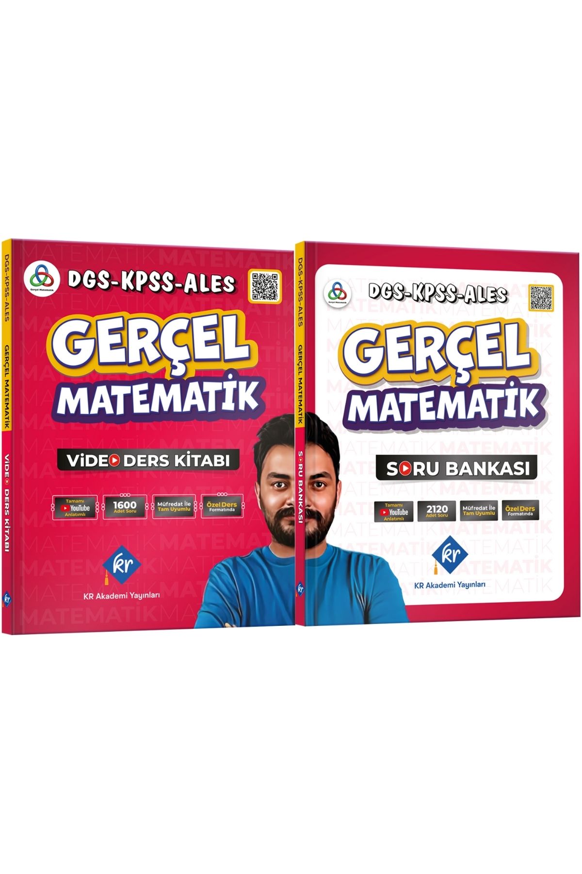 Gerçel Matematik DGS KPSS ALES Video Ders Kitabı ve Soru Bankası Seti Gerçel Matematik DGS KPSS ALES Video Ders Kitabı ve Soru Bankası Seti