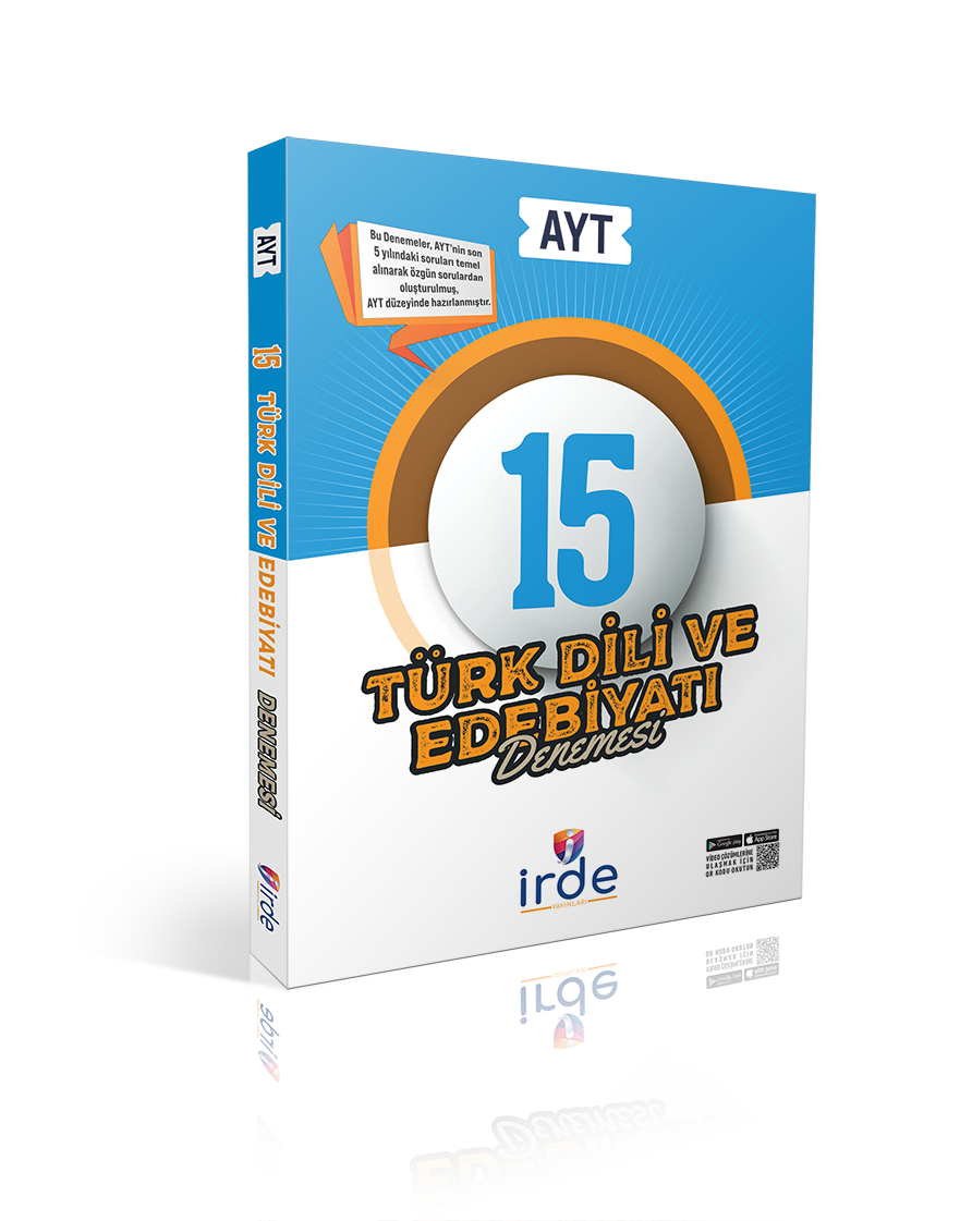 İrde Yayınları AYT 15 Türk Dili ve Edebiyatı Denemesi İrde Yayınları AYT 15 Türk Dili ve Edebiyatı Denemesi