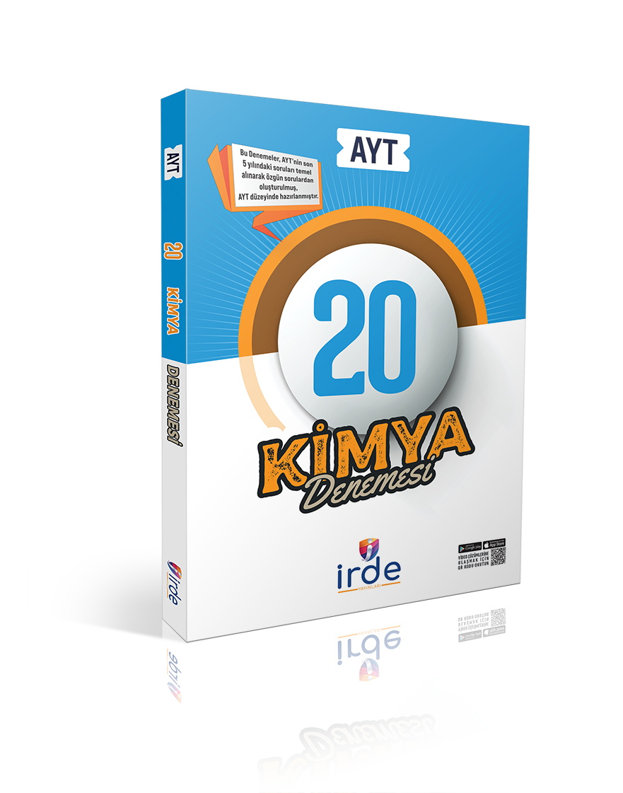 İrde Yayınları AYT 20 Kimya Denemesi İrde Yayınları AYT 20 Kimya Denemesi