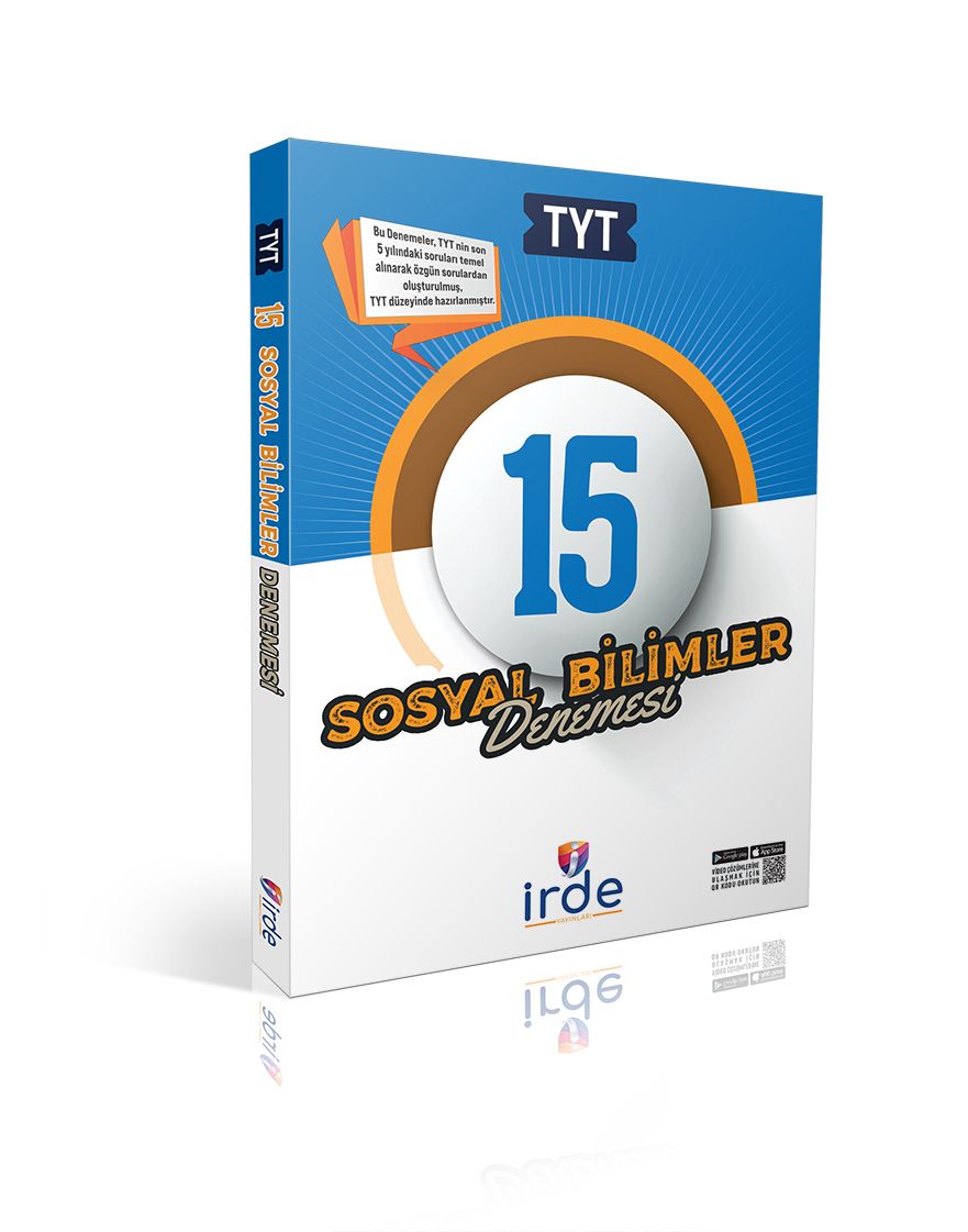 İrde Yayınları TYT Sosyal Bilimler 15 Denemesi