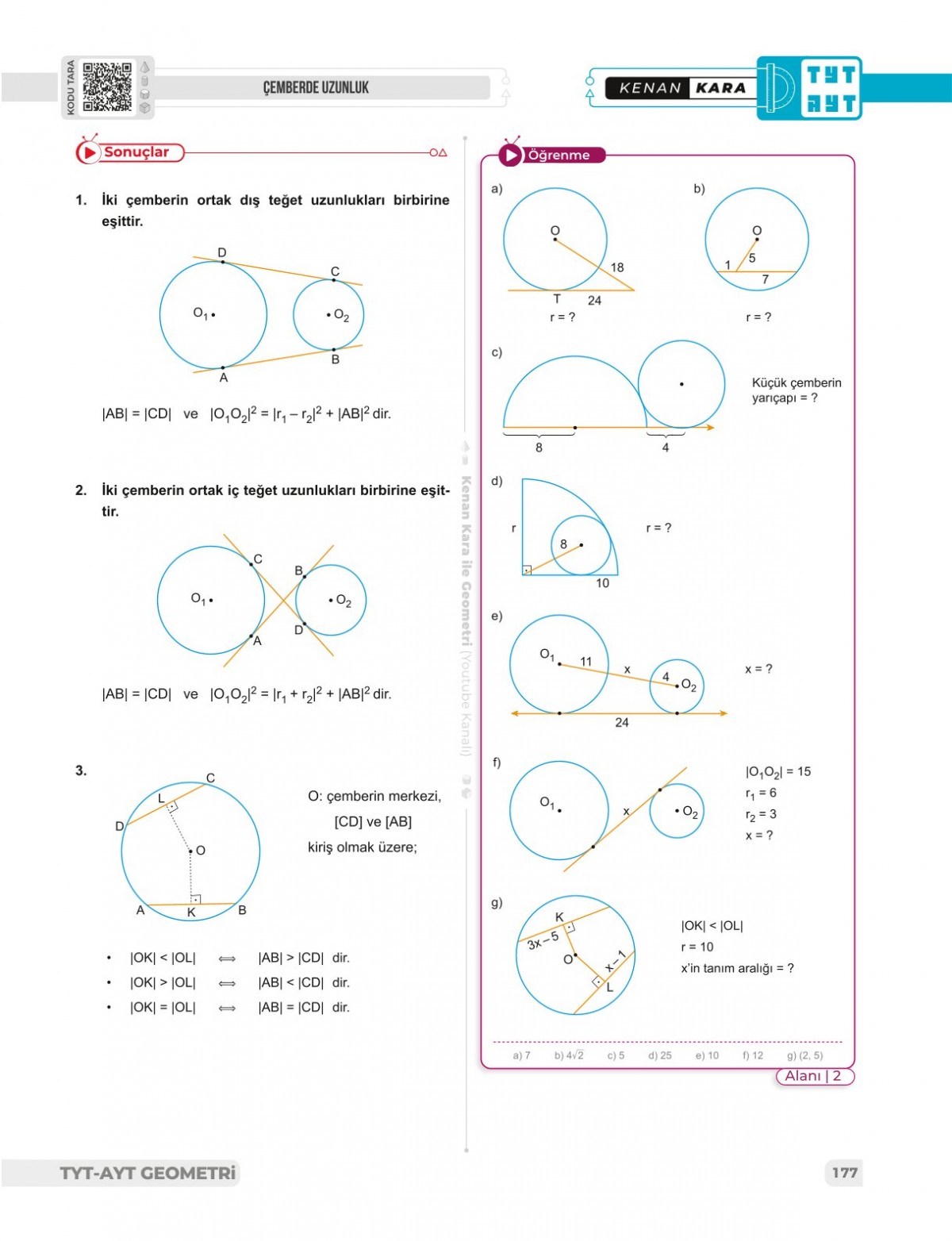 Kenan Kara İle TYT-AYT Geometri Video Ders Kitabı Kenan Kara İle TYT-AYT Geometri Video Ders Kitabı