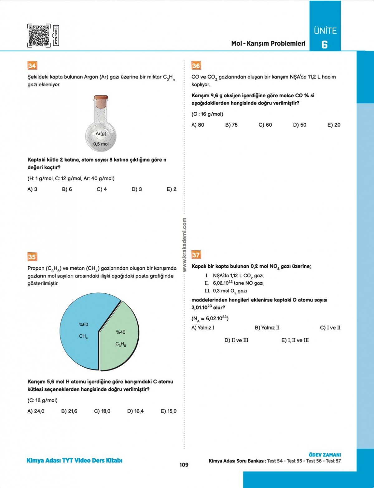 Kimya Adası TYT Kimya Video Ders Kitabı KR Akademi Yayınları Kimya Adası TYT Kimya Video Ders Kitabı KR Akademi Yayınları