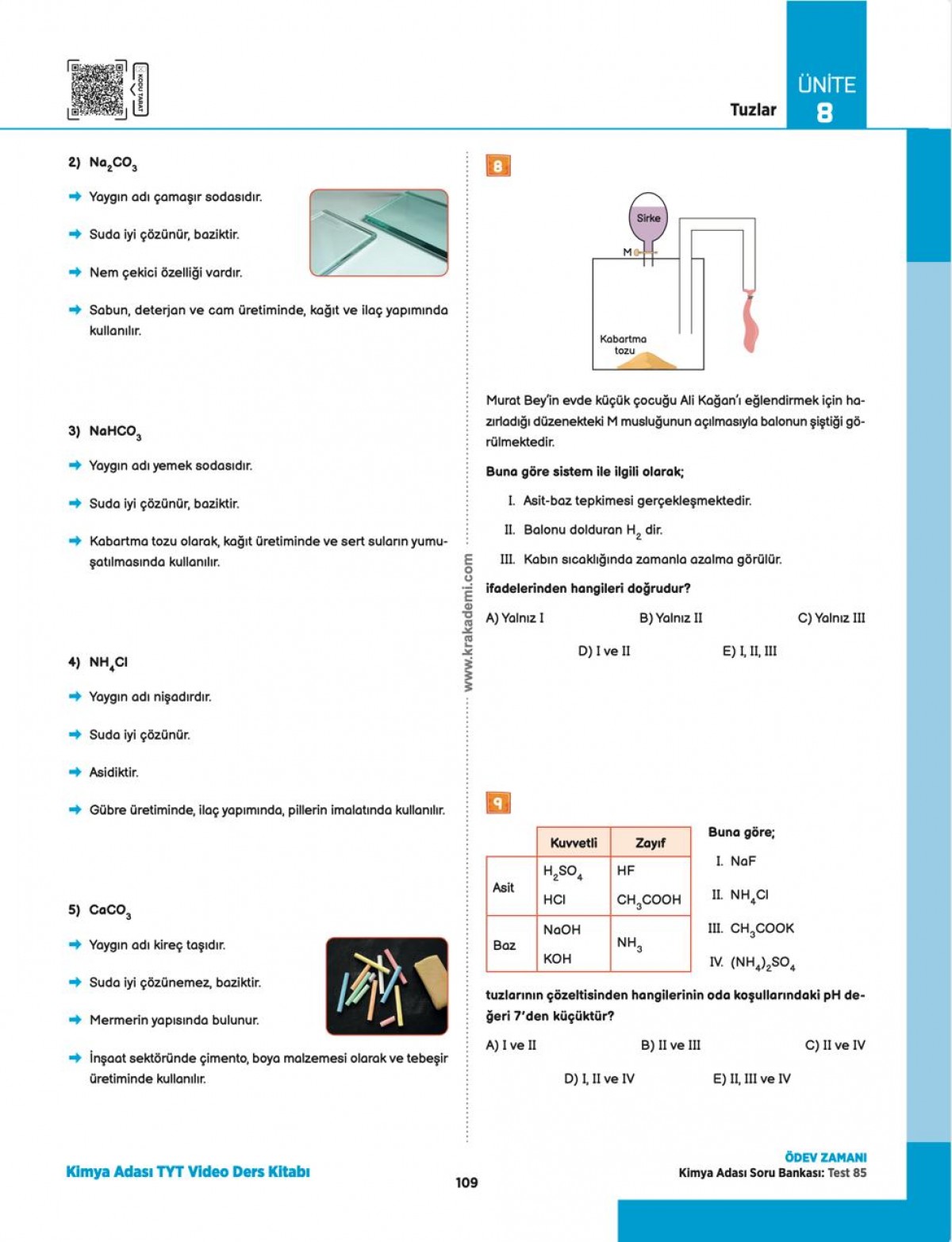 Kimya Adası TYT Kimya Video Ders Kitabı Kimya Adası TYT Kimya Video Ders Kitabı