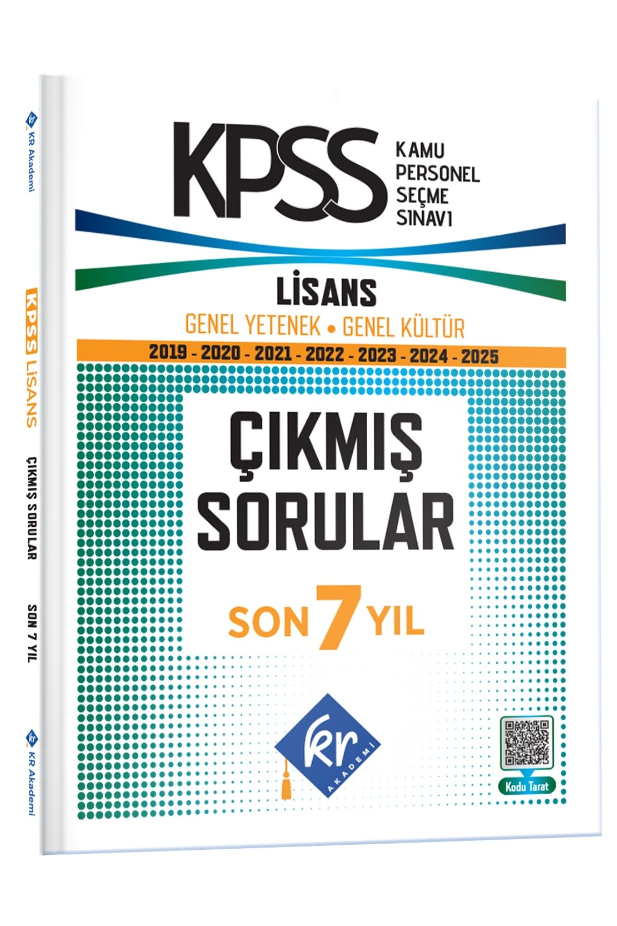 KPSS Genel Yetenek Genel Kültür Çıkmış Sorular Son 7 Yıl Kitapçıkları KR Akademi Yayınları