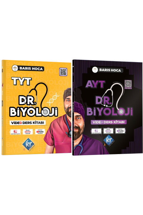 Kr Akademi Yayınları Barış Hoca TYT-AYT Dr. Biyoloji Video Ders Kitabı Seti Kr Akademi Yayınları Barış Hoca TYT-AYT Dr. Biyoloji Video Ders Kitabı Seti