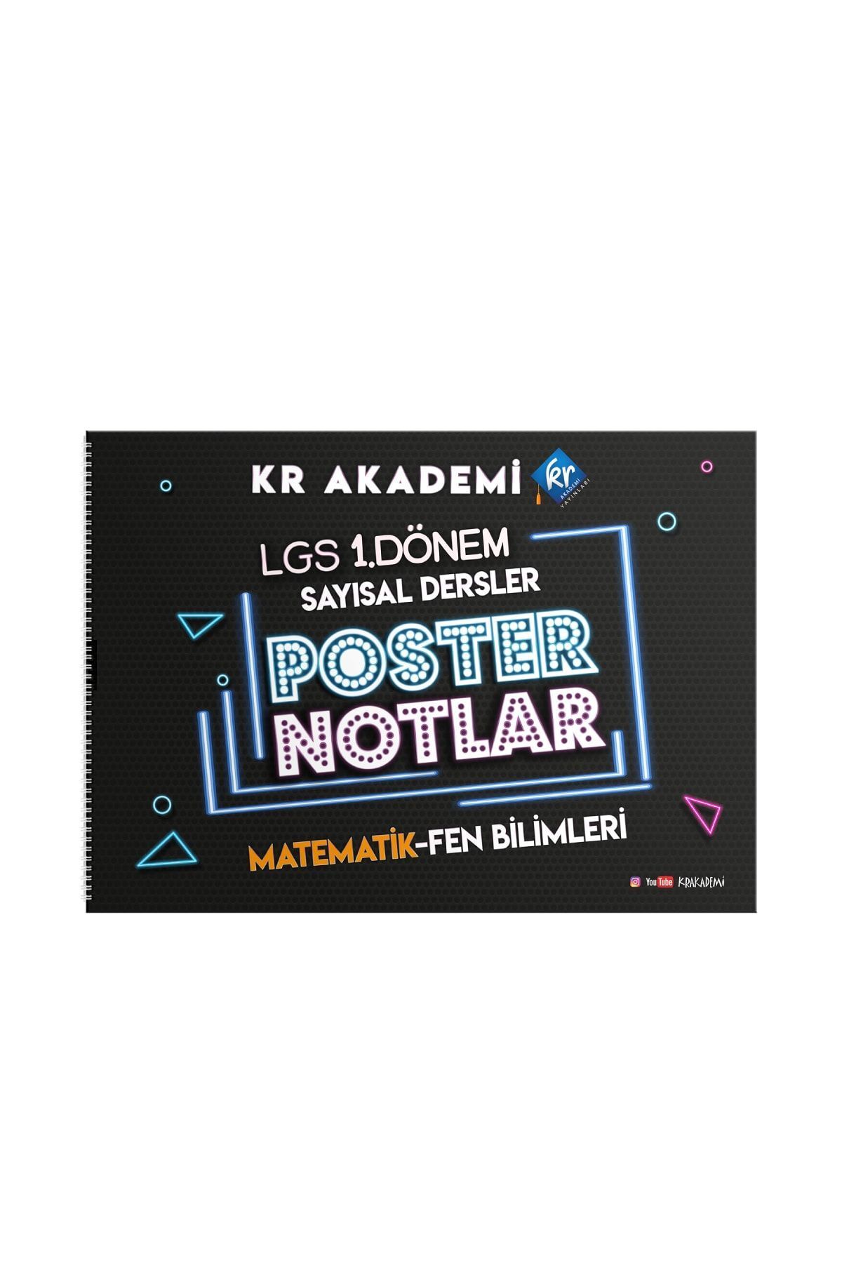 LGS 1. Dönem Poster Notlar Seti KR Akademi