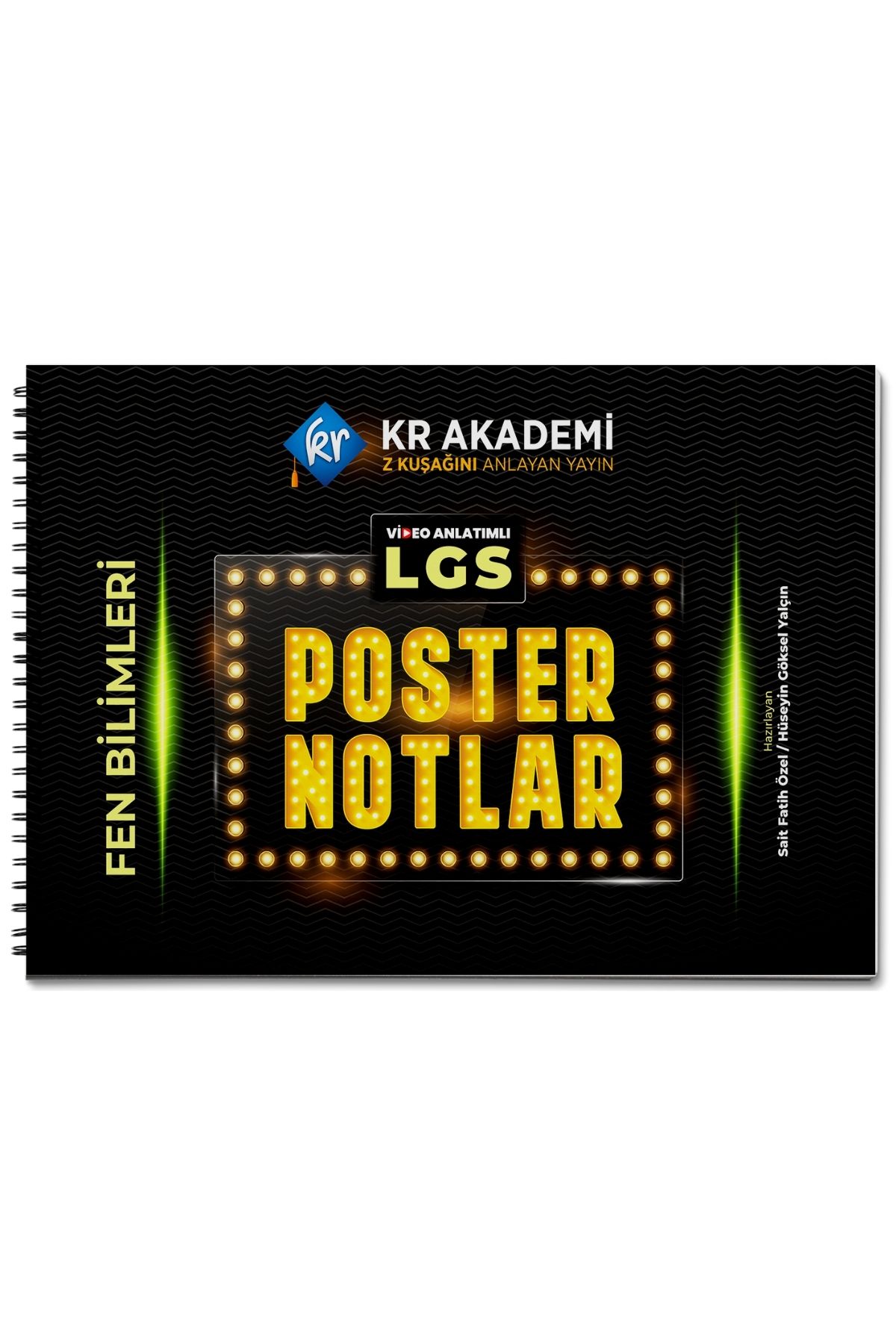 LGS Fen Bilimleri Poster Notları KR Akademi Yayınları