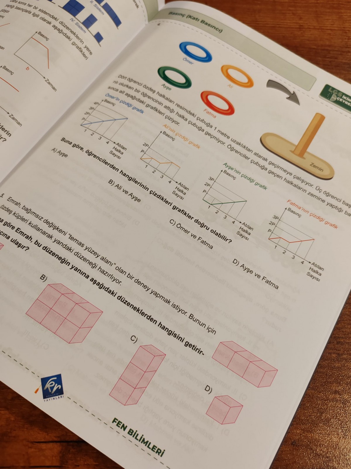 LGS İkinci Çeyrek Poster Notlar Soru Fasikülleri (2. Çeyrek) KR Akademi Yayınları