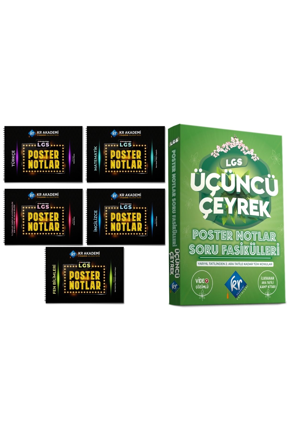 LGS Poster Notlar Soru Fasikülleri Üçüncü Çeyrek & Lgs Poster Notlar Seti 13 Parça KR Akademi Yayınları LGS Poster Notlar Soru Fasikülleri Üçüncü Çeyrek & Lgs Poster Notlar Seti 13 Parça KR Akademi Yayınları