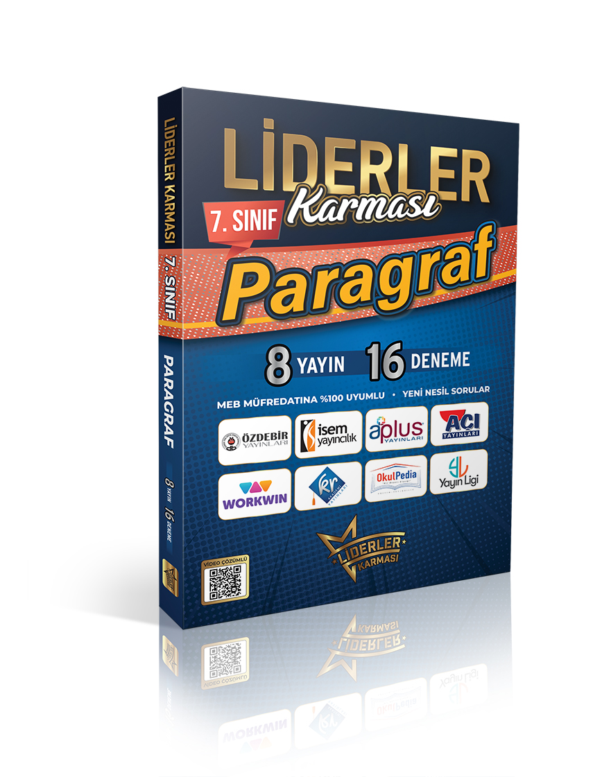 Liderler Karması 7. Sınıf Paragraf Denemeleri 8 Yayın 16 Deneme