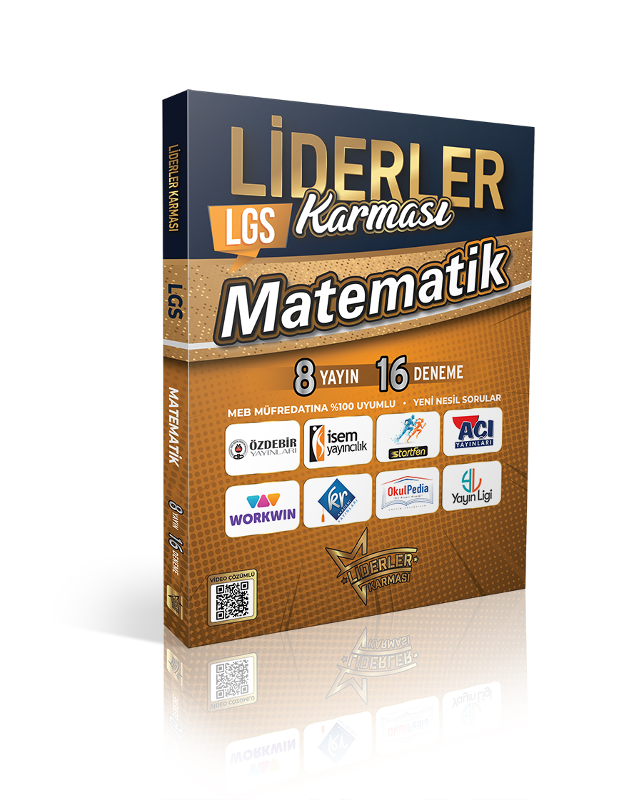 Liderler Karması LGS Matematik Denemeleri 8 Yayın 16 Deneme