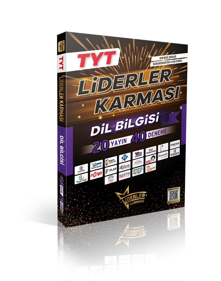 Liderler Karması TYT Dil Bilgisi Video Çözümlü 20 Yayın 40 Deneme Liderler Karması TYT Dil Bilgisi Video Çözümlü 20 Yayın 40 Deneme