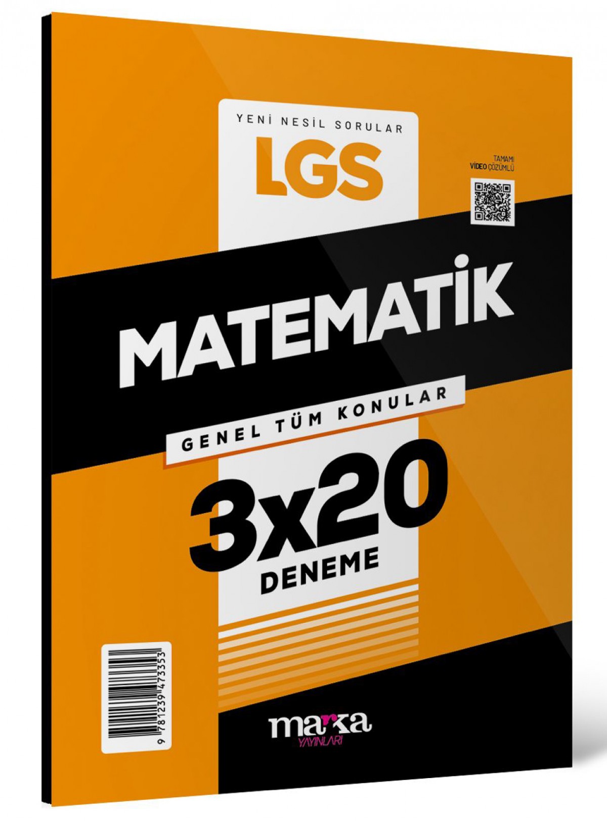 Marka Yayınları LGS Genel Tüm Konular Matematik 3 Deneme