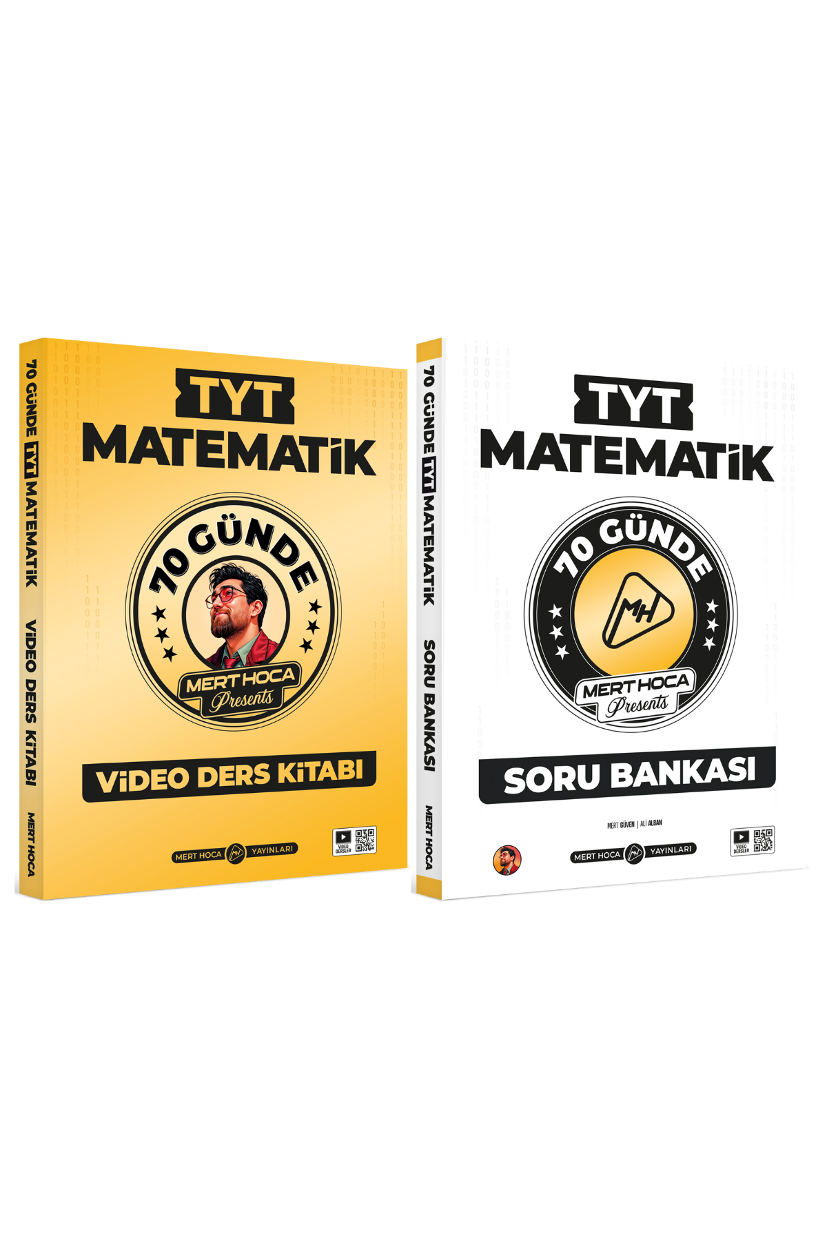 Mert Hoca TYT 70 Günde Matematik Video Ders Kitabı ve TYT Matematik Soru Bankası Seti Mert Hoca Yayınları Mert Hoca TYT 70 Günde Matematik Video Ders Kitabı ve TYT Matematik Soru Bankası Seti Mert Hoca Yayınları