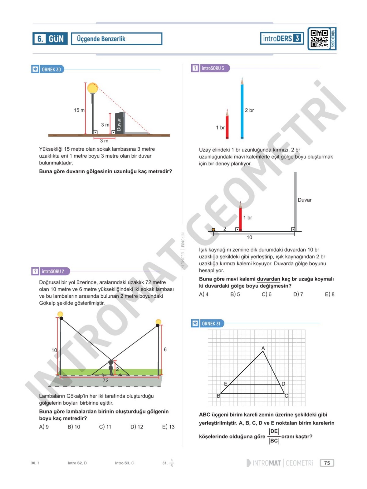 Mert Hoca Yayınları Kenan Kara 15 Günde İntroMat Geometri Video Ders Kitabı