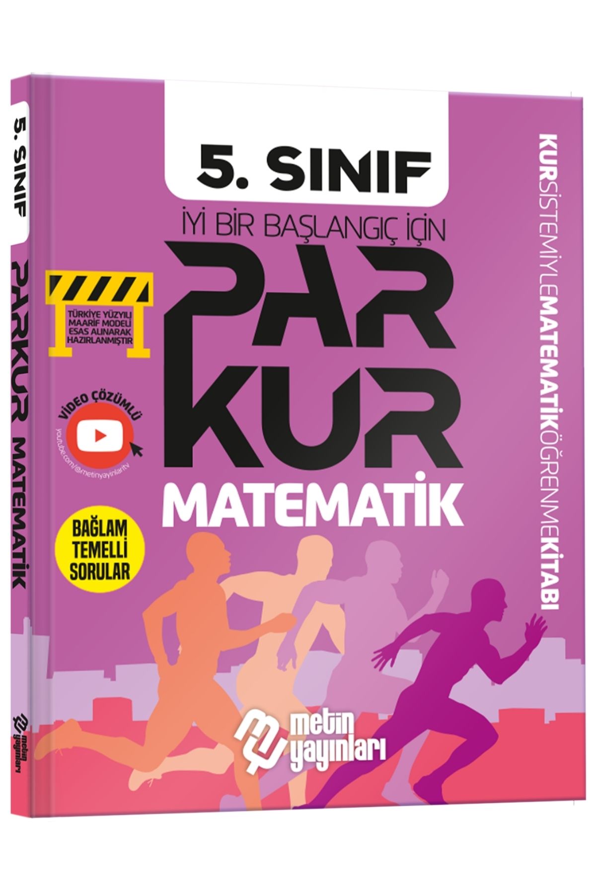 Metin Yayınları 5. Sınıf Parkur Matematik Öğrenme Kitabı