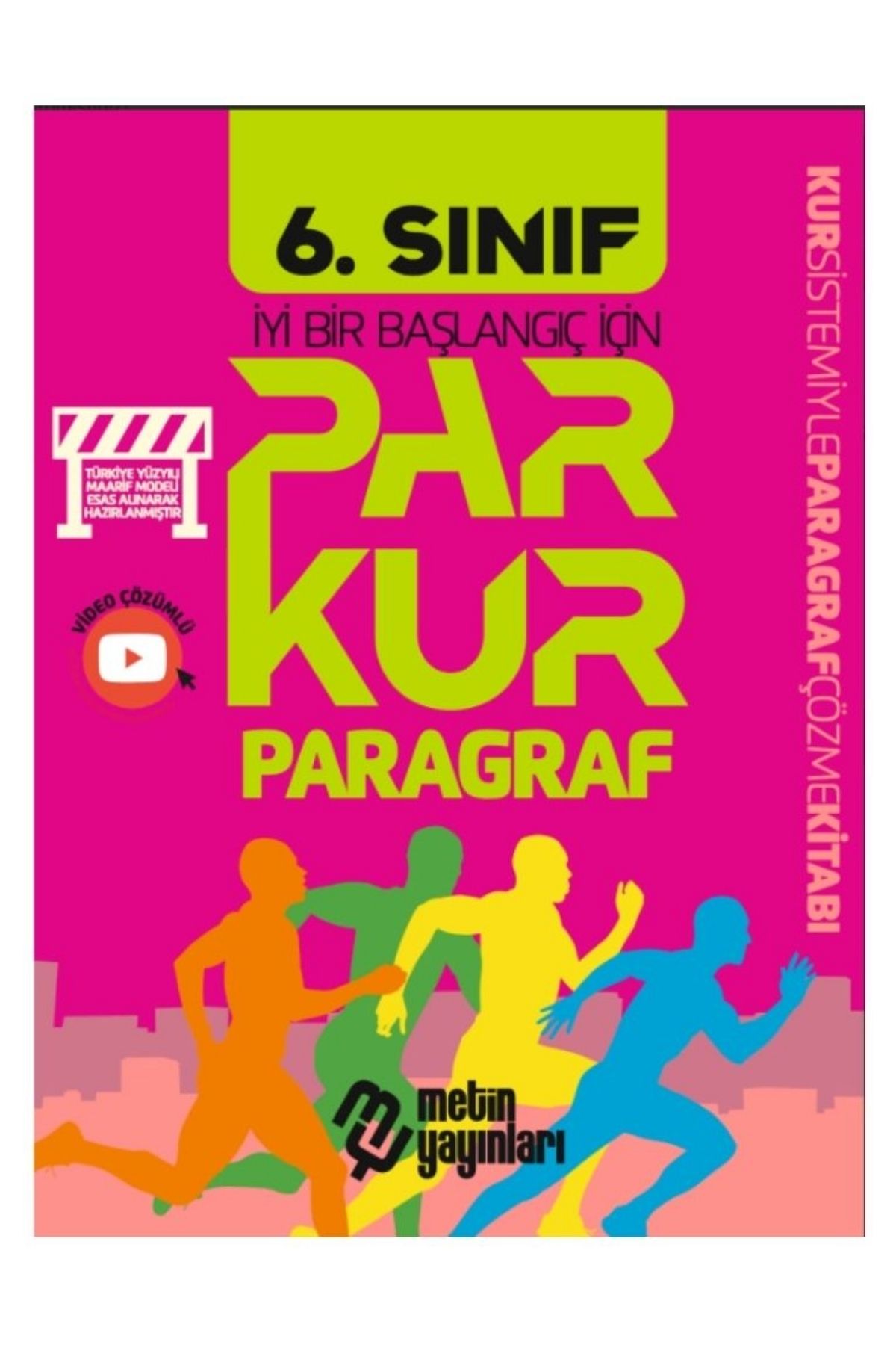 Metin Yayınları 6. Sınıf Parkur Paragraf Soru Çözme Kitabı Metin Yayınları 6. Sınıf Parkur Paragraf Soru Çözme Kitabı