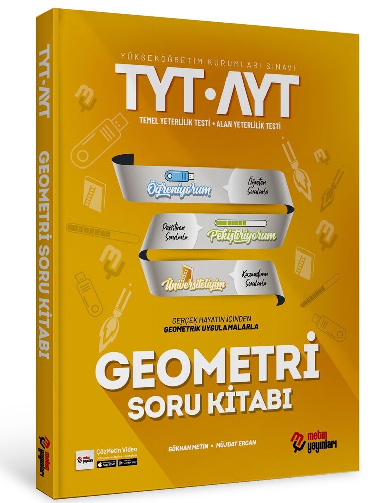 Metin Yayınları TYT-AYT Geometri Soru Kitabı
