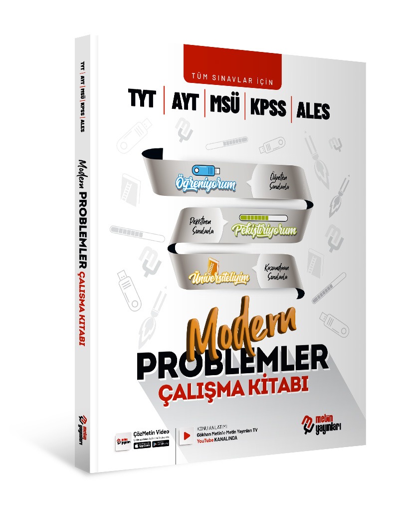 Metin Yayınları TYT AYT MSÜ KPSS ALES Problemler Çalışma Kitabı Metin Yayınları TYT AYT MSÜ KPSS ALES Problemler Çalışma Kitabı