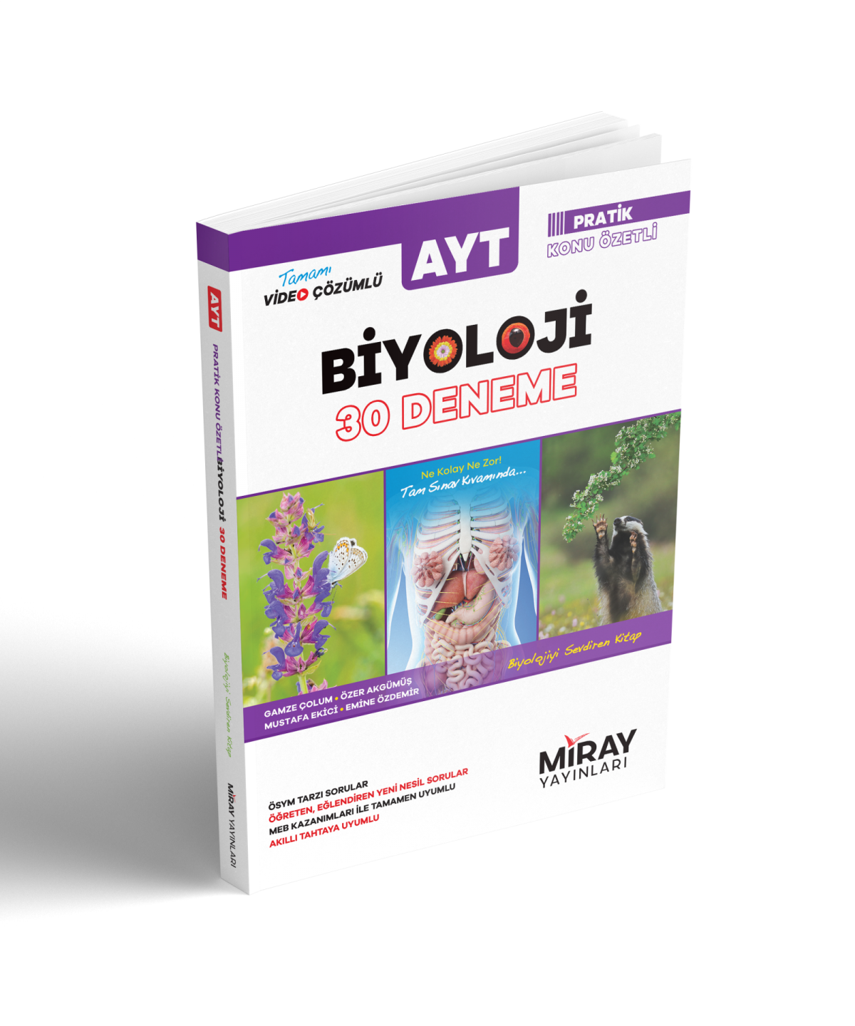 Miray Yayınları AYT Biyoloji 30 Deneme
