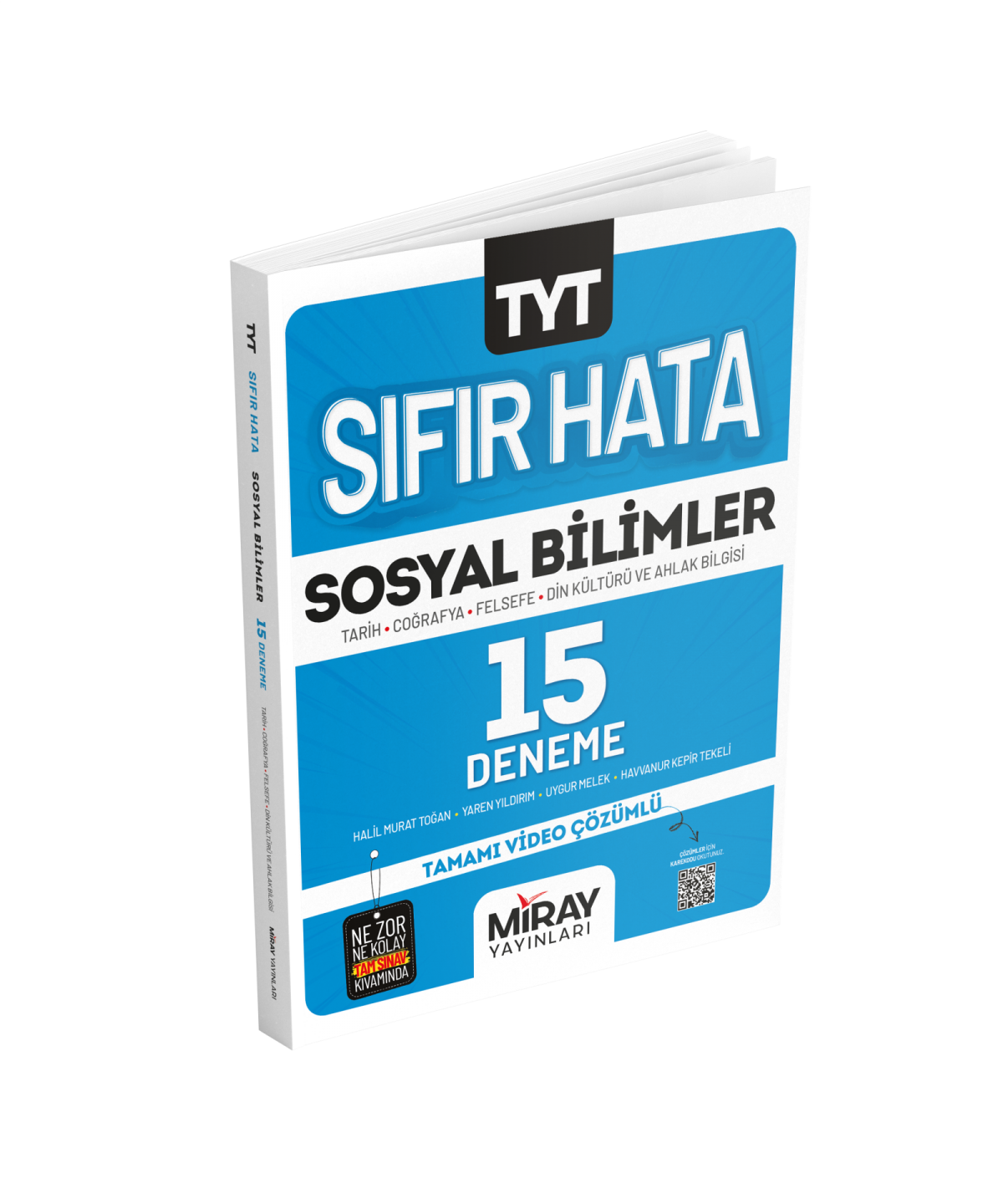 Miray Yayınları Sıfır Hata TYT Sosyal Bilimler 15 Deneme