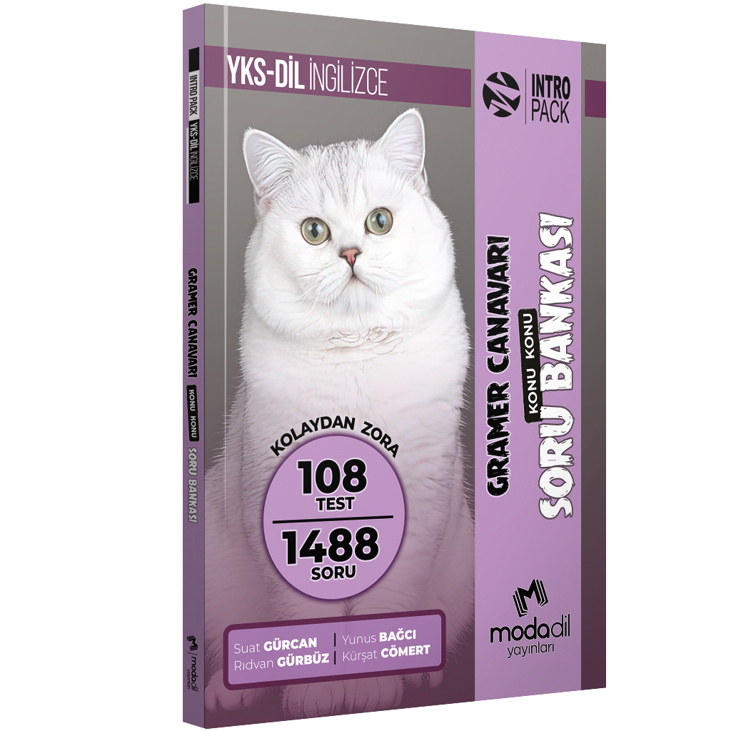 Modadil Yayınları YKS-DİL Intropack - Gramer Canavarı - Soru Bankası