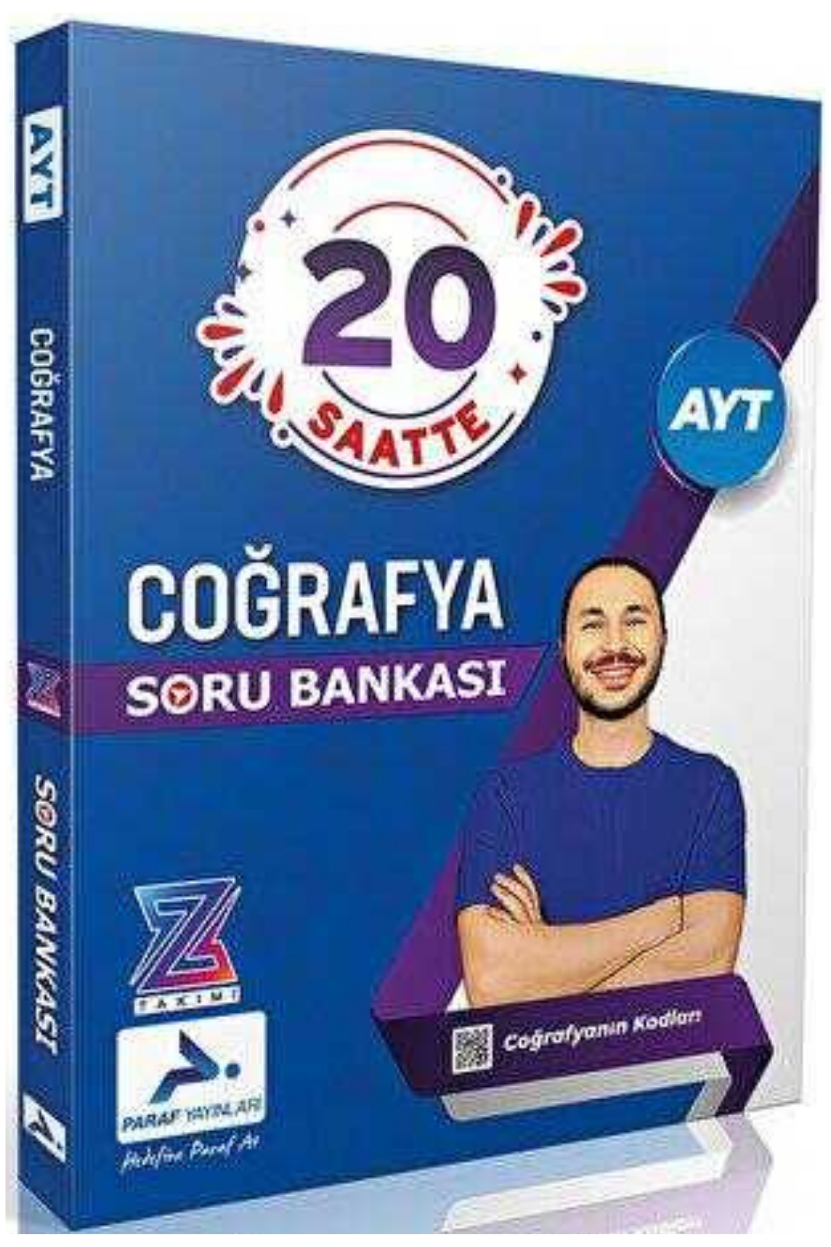 Paraf Yayınları Coğrafyanın Kodları Paraf Z Takımı 20 Saatte AYT Coğrafya Video Soru Bankası