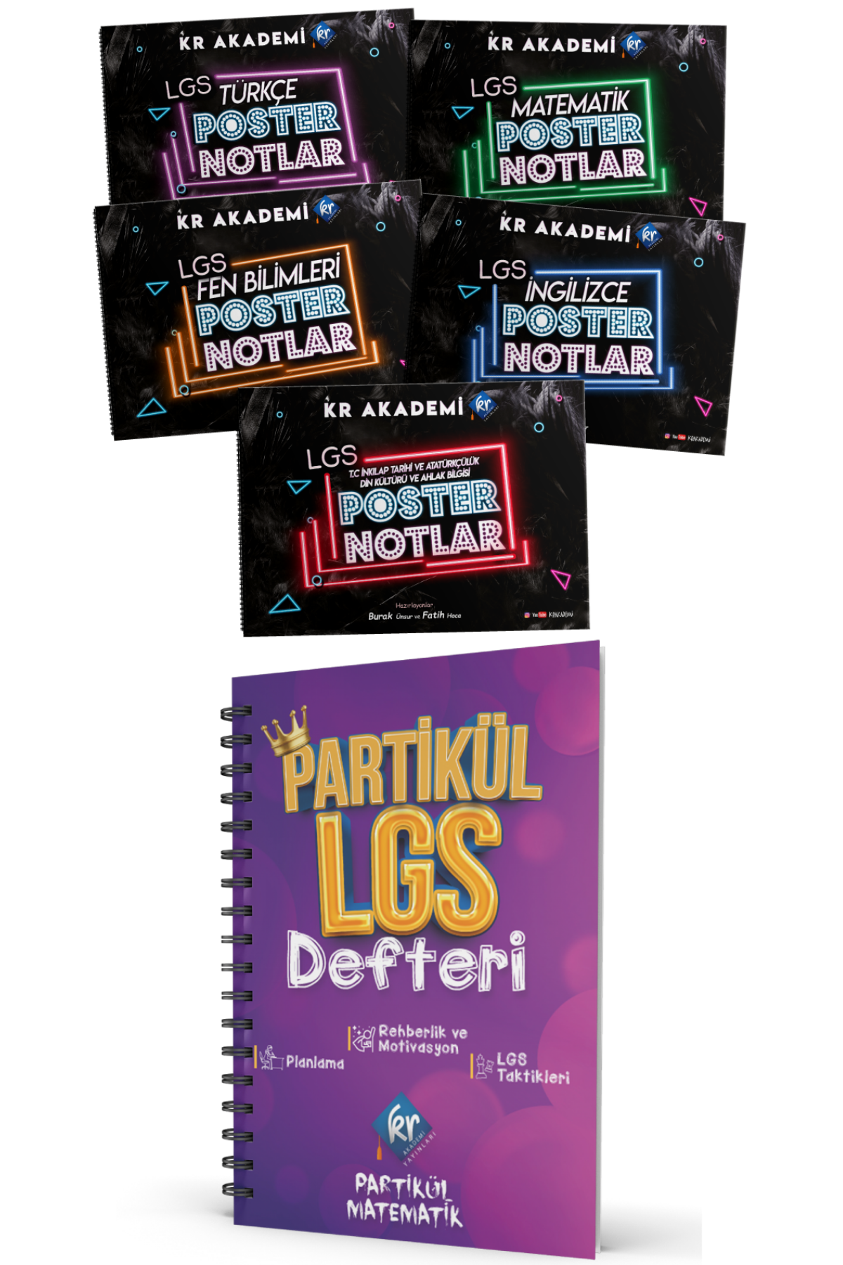 Partikül ve  LGS Poster Seti