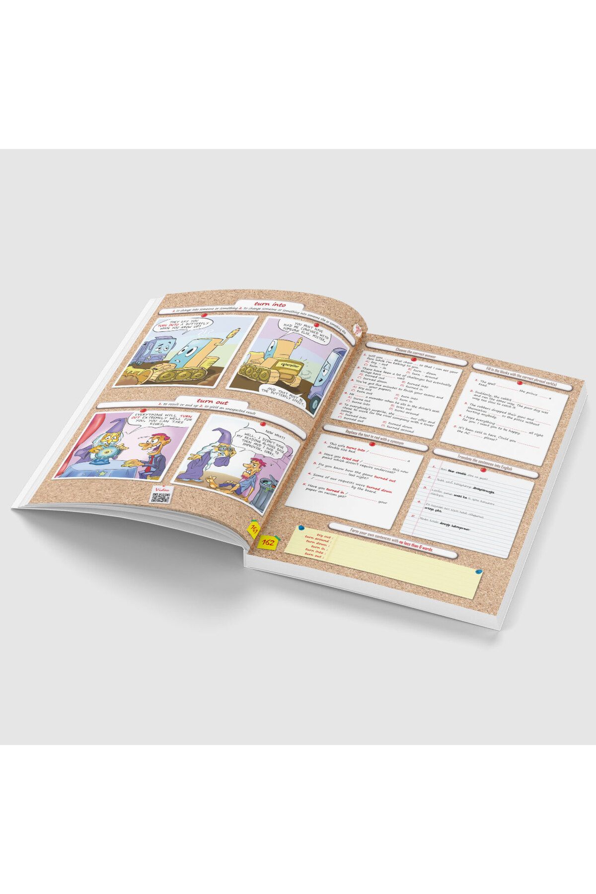 Özer Kiraz Yayınları Phrasal Verbs with Pictures