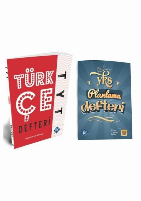 2024 TYT Türkçe Konu Anlatım Defteri ve YKS Planlama Defteri 2li Set KR Akademi Yayınları