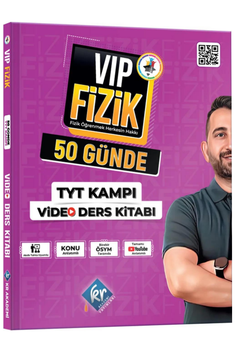 Vip Fizik 50 Günde TYT Kampı Video Ders Kitabı