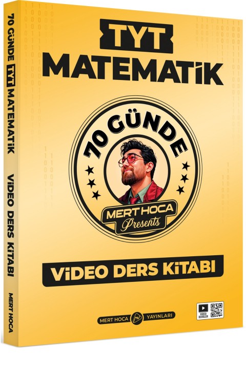 2026 Mert Hoca TYT 70 Günde Matematik Video Ders Kitabı ve TYT Matematik Soru Bankası Seti