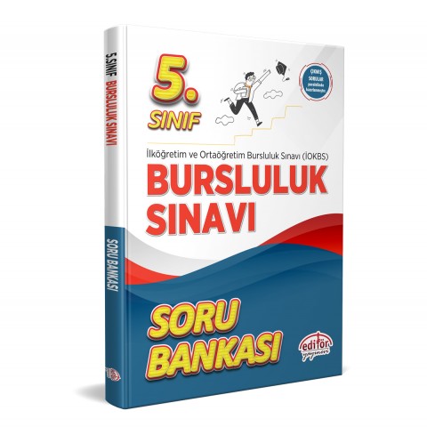 5. Sınıf Bursluluk Sınavı Soru Bankası Editör Yayınları