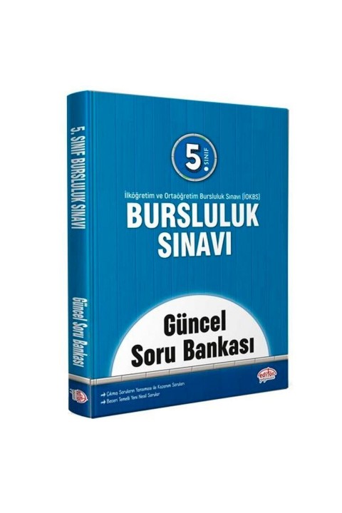 5. Sınıf Bursluluk Sınavı Soru Bankası Editör Yayınları