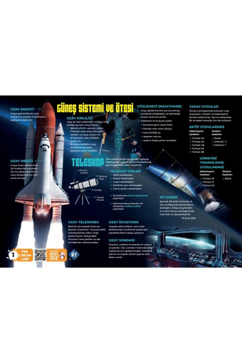 7. Sınıf Fen Bilimleri Poster Notlar Kr Akademi Yayınları