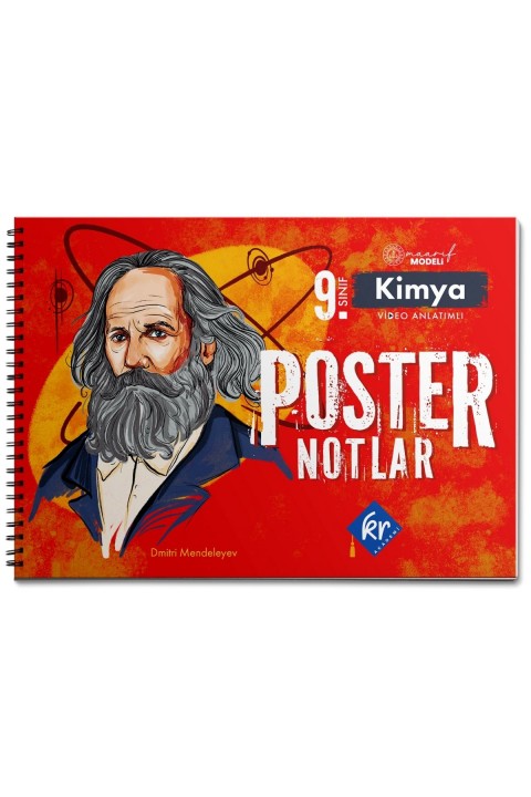 9. Sınıf Maarif Modeli Kimya Poster Notlar KR Akademi Yayınları